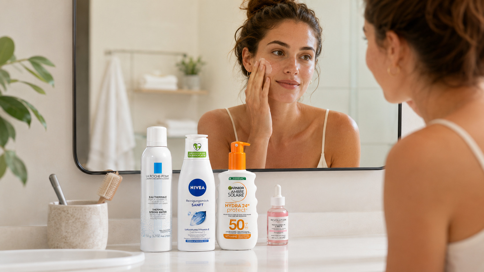 Minimalistická skincare rutina pro obnovu kožní bariéry po dovolené u moře
